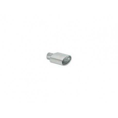 Sortie d'échappement ovale 115x70 mm en inox - diamètre intérieur du tube Evo Line RAGAZZON - Embouts universels - 01.1060