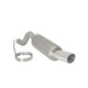 Silencieux arrière en inox avec 1 s H2 Flow Line RAGAZZON pour Fiat Grande Punto +_________ Punto Evo (typ199) - 10.0130.60