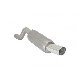 Silencieux arrière en inox avec 1 sortie ronde Sport Line 90 mm H2 Flow Line RAGAZZON pour Opel Corsa D - 10.0205.60