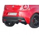 Silencieux arrière en inox avec 1 sortie ovale Sport Line 110 H2 Flow Line RAGAZZON pour Alfa Romeo MiTo(955) - 10.0228.13