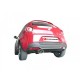 Silencieux arrière en inox avec 1 sortie ovale Sport Line 110 H2 Flow Line RAGAZZON pour Alfa Romeo MiTo(955) - 10.0228.13