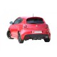 Silencieux arrière en inox avec 1 sortie ovale Sport Line 110 H2 Flow Line RAGAZZON pour Alfa Romeo MiTo(955) - 10.0253.13