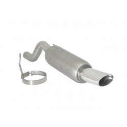 Silencieux arrière en inox avec 1 s H2 Flow Line RAGAZZON pour Fiat Grande Punto +_________ Punto Evo (typ199) - 10.0301.13