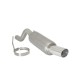Silencieux arrière en inox avec 1 s H2 Flow Line RAGAZZON pour Fiat Grande Punto +_________ Punto Evo (typ199) - 10.0301.60