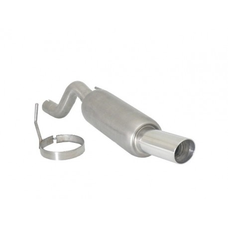 Silencieux arrière en inox avec 1 s H2 Flow Line RAGAZZON pour Fiat Grande Punto +_________ Punto Evo (typ199) - 10.0301.60