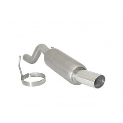 Silencieux arrière en inox avec 1 s H2 Flow Line RAGAZZON pour Fiat Grande Punto +_________ Punto Evo (typ199) - 10.0308.60