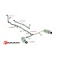 Silencieux arrière duplex en inox g/d avec 2 sorties rondes Sport H2 Flow Line RAGAZZON pour Mini R55 Clubman - 10.0386.60