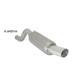 Silencieux arrière en inox avec 1 sortie ronde Sport Line 90 mm   Evo Line RAGAZZON pour Opel Corsa E - 10.0553.60