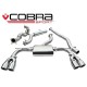Turbo-Back / Echappement après Turbo avec Cata sport et Résonateur Cobra Sport AU54a Audi S3 8V 2014-2017