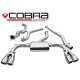 Turbo-Back / Echappement après Turbo avec Décata et sans Résonateur Cobra Sport AU54d Audi S3 8V 2014-2017