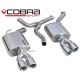 Silencieux Arrière Style S5 Cobra Sport AU69 Audi A5 Coupé 2007-2016