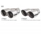 Axle-back / Silencieux arrière Cobra Sport AU70 Audi S5 B8 2009-2011