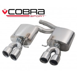 Axle-back / Silencieux arrière Cobra Sport AU70 Audi S5 B8.5 2011-2016