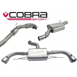 Turbo-Back / Echappement après Turbo avec Cata sport et Résonateur Cobra Sport AU26a Audi TT MK2 2011-2014
