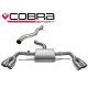 Cat-Back / Echappement après catalyseur sans Résonateur Cobra Sport AU33 Audi TT TTS MK2 2008-2014
