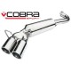 Axle-back / Silencieux arrière Cobra Sport BM66 BMW Série 3 E90 2005-2011