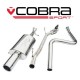 Cat-Back / Echappement après catalyseur sans Résonateur Cobra Sport FD39 Ford Fiesta MK6 2004-2008