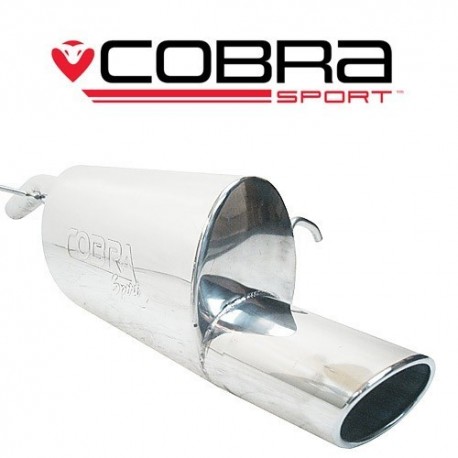 Axle-back / Silencieux arrière Cobra Sport FD40 Ford Fiesta MK6 2004-2008
