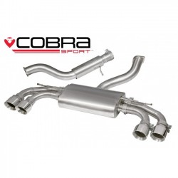 Cat-Back / Echappement après catalyseur avec Résonateur Cobra Sport AU74 Audi TT TTS MK3 2015-2017