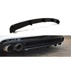 Diffuseur arrière central avec barres Audi TT 8J TTRS MK2 - AU-TT-2-RS-RD1+RD2