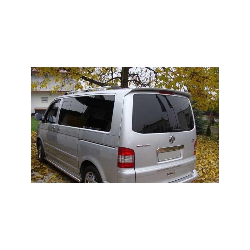 Aileron Spoiler Style RS Pour VW T5 Transporter - Fibre De Verre, Couleur Gris Mat, Avant