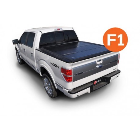 Couvre-benne pliable en fibres de verre BAKFlip F1 BAK-772329 Ford F150 Raptor 2015-2018
