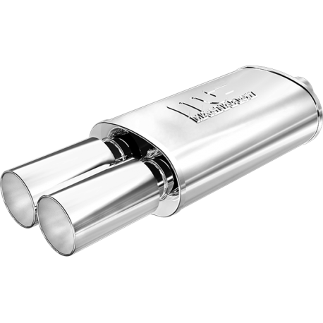 Silencieux Inox universel Magnaflow avec Sortie 14X5X8 2.25/3.5 Magnaflow 14816