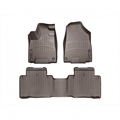 Tapis de sol WeatherTech FloorLiner 47576-1-2 Cacao 1re et 2e rangées Acura MDX 2014-2019