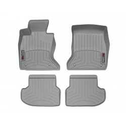 Tapis de sol WeatherTech FloorLiner 463301-463133 Gris 1re et 2e rangées BMW 5-Series (F10/F11) 2014-2016
