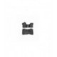 Tapis de sol WeatherTech FloorLiner 445431-445422 Noir 1re et 2e rangées Chevrolet Silverado 2500HD/3500HD 2015-2019