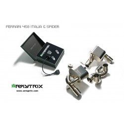 Cat-back / Echappement après catalyseur Armytrix FF458-C Ferrari F458 Italia/Spyder 4.5 V8 (2010-2015)