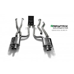 Cat-back / Echappement après catalyseur Armytrix LXRCF Lexus RCF 5.0 V8 (2014-)