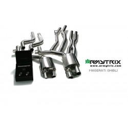 Cat-back / Echappement après catalyseur Armytrix MG572 Maserati Ghibli /Ghibli S 3.0 V6 Twin Turbo (2013-)