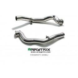 Option Catalyseur sport Armytrix MG572-CD Maserati Ghibli /Ghibli S 3.0 V6 Twin Turbo (2013-)