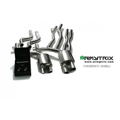 Cat-back / Echappement après catalyseur Armytrix MG574 Maserati Ghibli SQ4 3.0 V6 Twin Turbo (2013-)