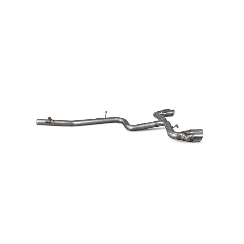 Scorpion Audi TT MK2 2.0 TDI Quattro 2011 Cat Back Stainless