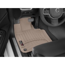 Tapis de sol WeatherTech FloorLiner 4515251 Sable 1re rangée (conducteur et passager) Volvo S60 2019-2019