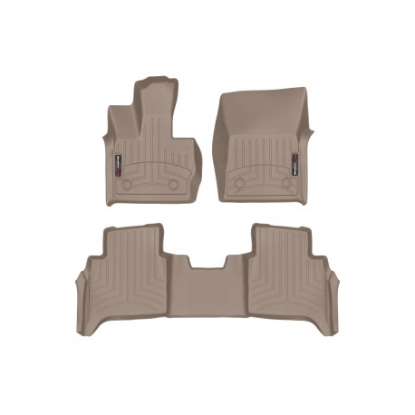 Tapis de sol WeatherTech FloorLiner 451509-1-2 Sable 1re et 2e rangées Mercedes-Benz G-Class 2019-2019