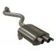 Echappement BMW M3 V8 E92 Cat Back / Demi-ligne