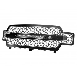 Grille de calandre noire Scorpion avec Lumières LED aFe Power 79-21008L Ford F-150 3.5L V6 2018