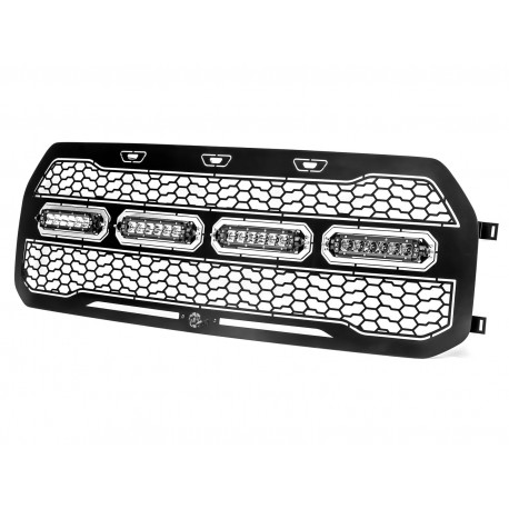 Grille de calandre noire Scorpion avec Lumières LED aFe Power 79-21001L Ford F-150 3.5L V6 2017