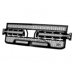 Grille de calandre noire Scorpion avec Lumières LED aFe Power 79-21003L Chevrolet Silverado 1500 6.2L V8 2019