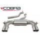 Cat-Back / Echappement après catalyseur à Valves sans Résonateur Cobra Sport AU90 Audi S3 (8V) (3 Portes) Quattro 2014-2017