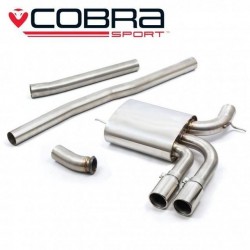 Cat-Back / Echappement après catalyseur sans Valve et sans Résonateur Cobra Sport MN51 Mini JCW GP3 (F56) GPF Models 2020-