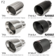 Cat-Back / Echappement après catalyseur sans Valve et sans Résonateur Cobra Sport MN51 Mini JCW GP3 (F56) GPF Models 2020-