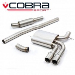 Cat-Back / Echappement après catalyseur sans Valve et avec Résonateur Cobra Sport MN52 Mini JCW GP3 (F56) GPF Models 2020-