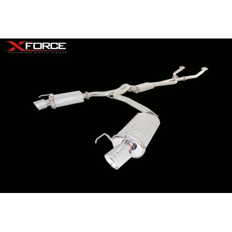 Système d'échappement XForce ES-LIS350-CBS Lexus IS 250/350 6cyl Gen 2 2005-2013