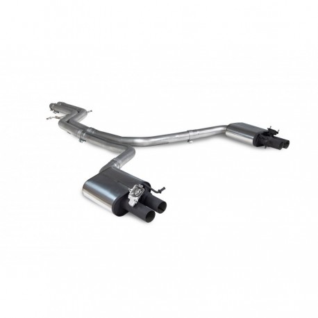 Cat-back / Echappement après catalyseur avec résonateur Scorpion SAUS087 Audi RS6 Avant C7 / RSC7 C7 2013-2018