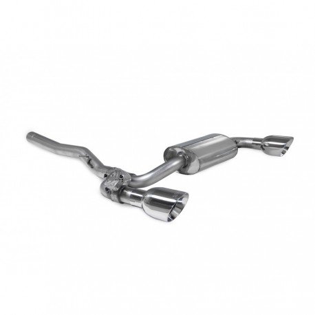 GPF-back / Echappement après filtre à particules avec valve Scorpion SBM083 BMW M135i xDrive (F40) GPF model 2020-2021