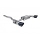 GPF-back / Echappement après filtre à particules avec valve Scorpion SBM083C BMW M135i xDrive (F40) GPF model 2020-2021